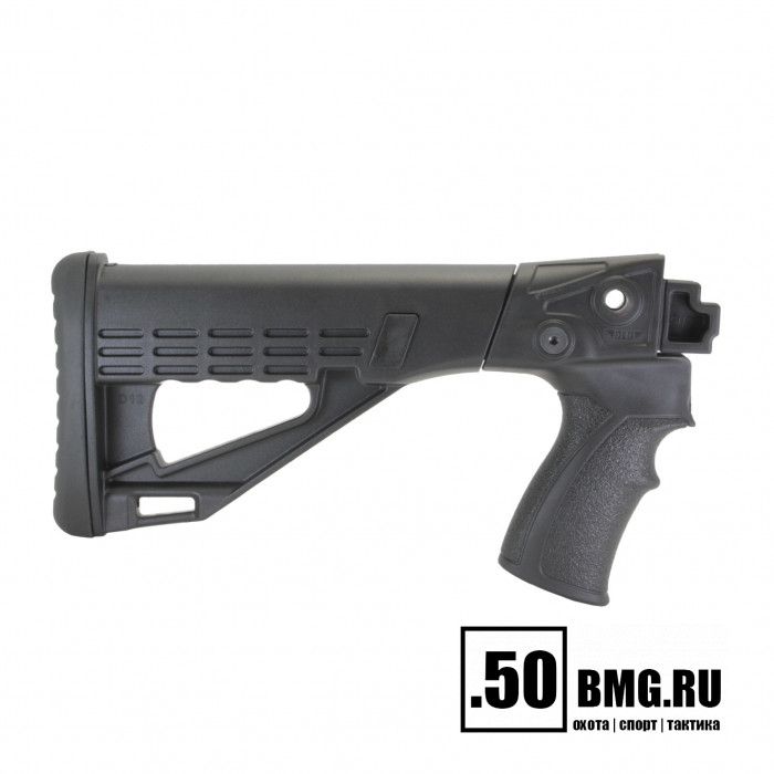 Телескопический приклад DLG Tactical на Сайга-12/20/410 с охот. прикладом (DLG20001)