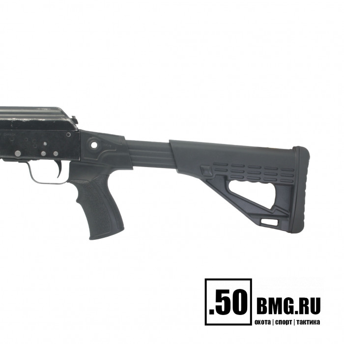 Телескопический приклад DLG Tactical на Сайга-12/20/410 с охот. прикладом (DLG20001)