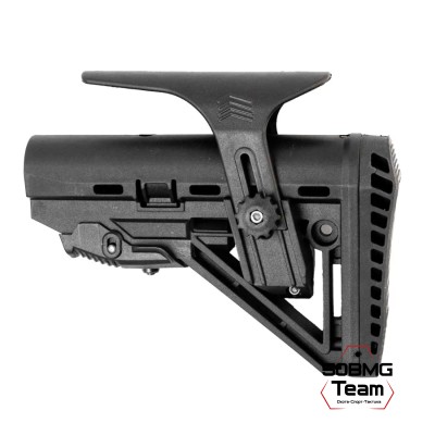 Телескопический приклад ShotTime 104-M с подщечником и с компенсатором отдачи, Mil-Spec (ST-S-104-M)