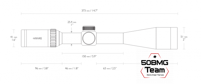 Оптический прицел Hawke Vantage SF 6-24x44