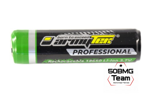Аккумулятор Armytek 18650 Li-Ion 3400 mAh 3.7 V