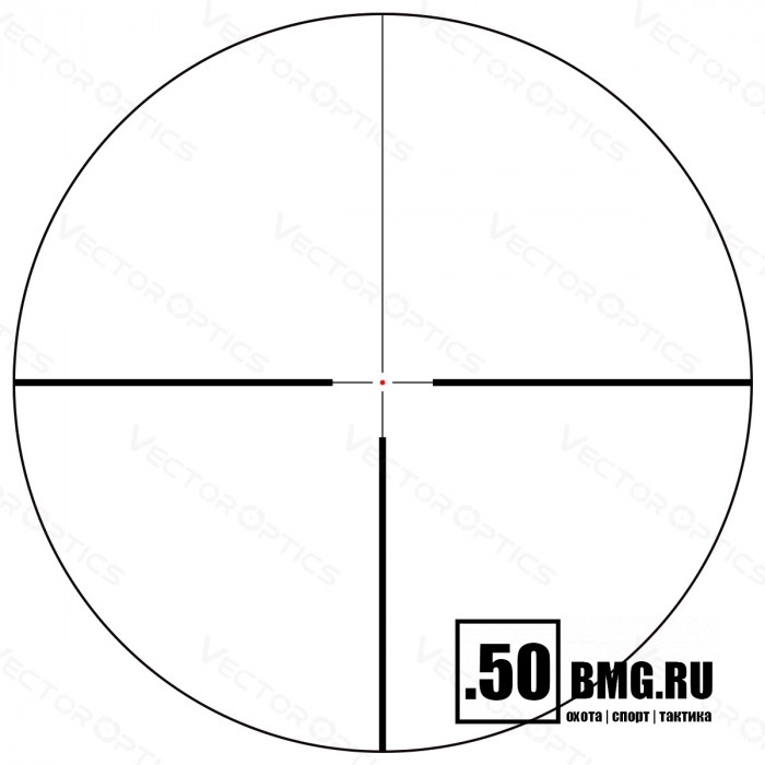 Оптический прицел Vector Optics Continental Hunting 1-6x24 SFP кольца 30 мм