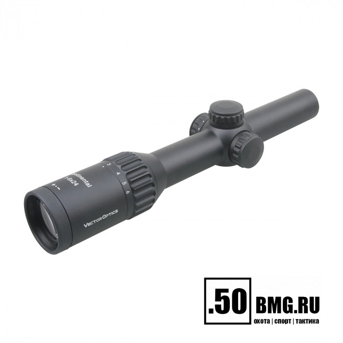 Оптический прицел Vector Optics Continental Hunting 1-6x24 SFP кольца 30 мм