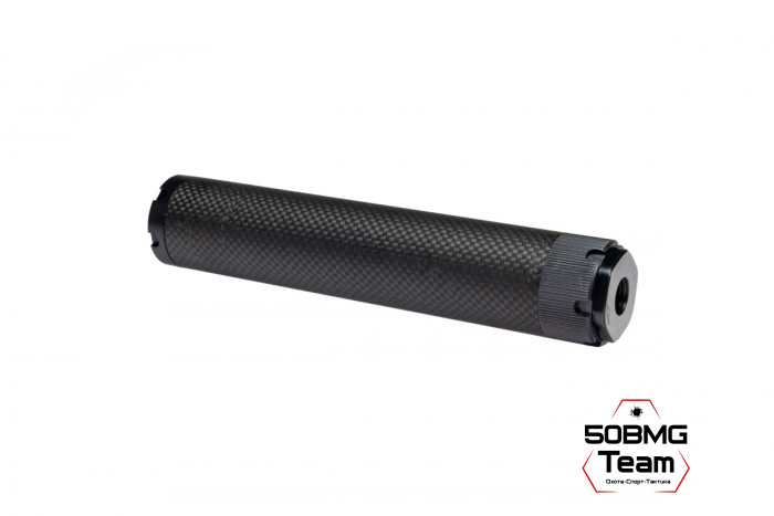Реактивный ДТКП закрытого типа BRT Оса Карбон (200мм, резьба 1/2"-28 UNEF,  кал.223Rem/5.45, ⌀ 40 мм)