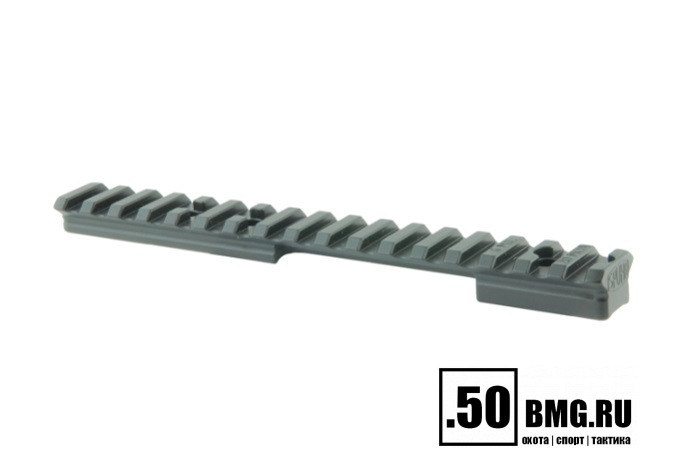 Основание Spuhr R-7602 Picatinny/Weaver на Remington 700 SA (6MIL/20,6 MOA) L=175 мм ВН=10 мм