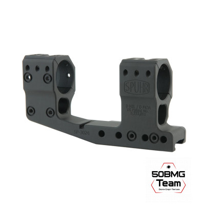 Кронштейн Spuhr SP-3024 кольца 30мм на Picatinny/Weaver L=140мм KR=70мм H=48мм