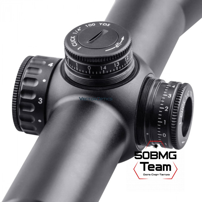 Оптический прицел Vector Optics Continental Hunting 2-12x50 SFP кольца 30 мм