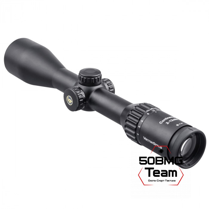 Оптический прицел Vector Optics Continental Hunting 2-12x50 SFP кольца 30 мм