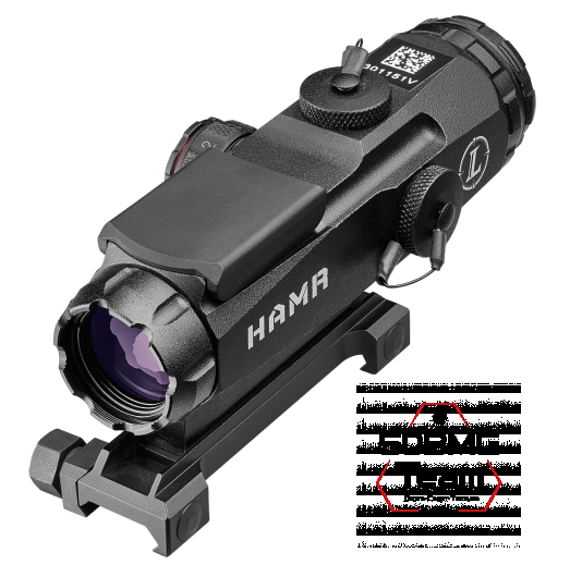 Оптический прицел Leupold Mark 4 HAMR 4x24 + крон. Weaver