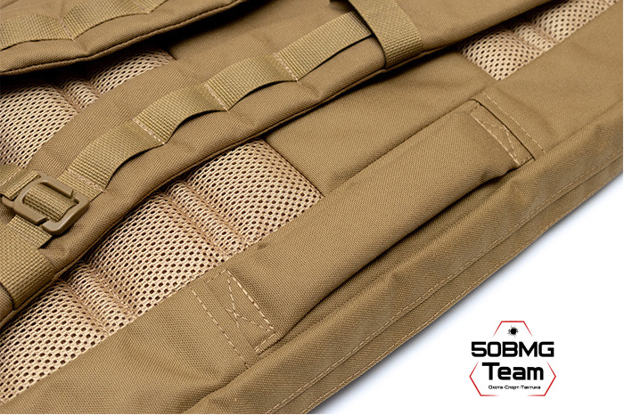 Чехол-рюкзак 50BMG Team Кордура 1000, 100х30х6см (Coyote Brown)