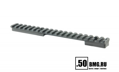 Основание Spuhr R-7612 Picatinny/Weaver на Remington 700 LA (6MIL/20,6MOA) L=195мм ВН=10мм