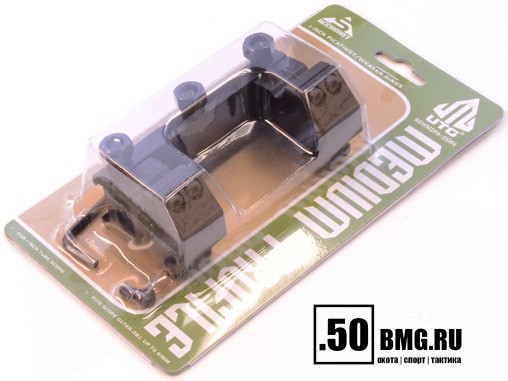 Кронштейн Leapers UTG AccuShot на Weaver, средние кольца 25.4 мм (RGWM2PA-25M4)