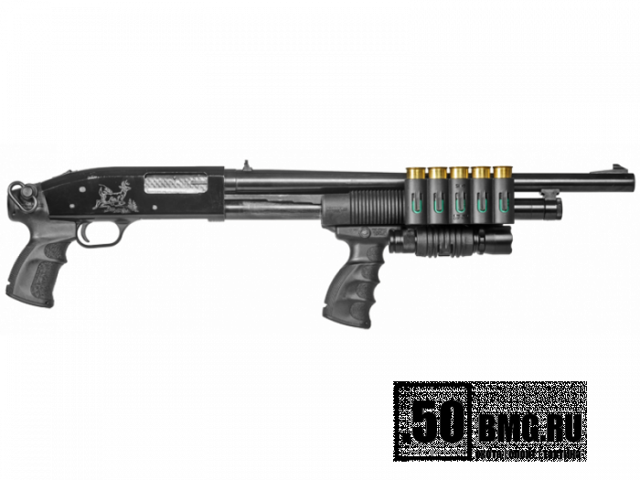 Пистолетная рукоятка FAB Defense на Mossberg 500 (AGM-500)
