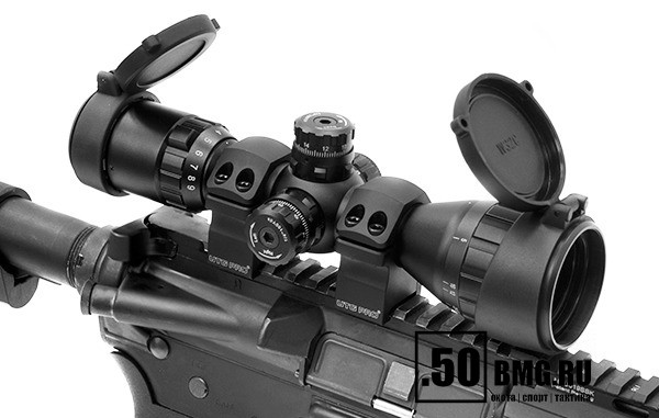 Кольца Leapers UTG PRO 25.4 мм на Weaver, высокие (RWU012515)