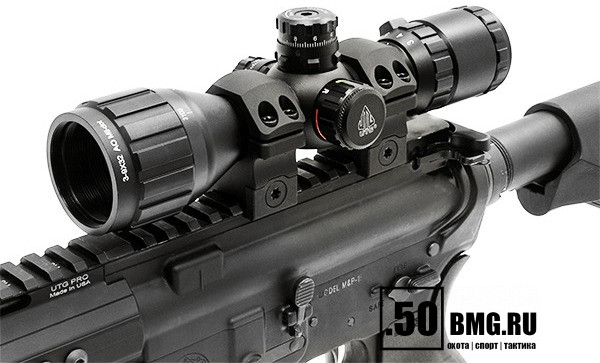 Кольца Leapers UTG PRO 25.4 мм на Weaver, высокие (RWU012515)