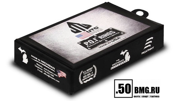 Кольца Leapers UTG PRO 25.4 мм на Weaver, высокие (RWU012515)