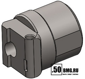 Переходник Рысь прямой «Шарнир АК-1» для установки телескопических прикладов М-Серии на оружие тип САЙГА-МК,АК-100,АКС-74