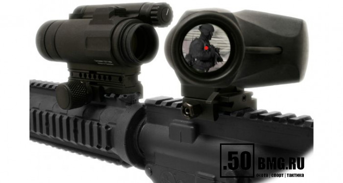 Прицельное устройство Aimpoint CEU (угловая насадка) с кольцом BH=7мм (комплект без ответной части №12236 Twist Mount base) (12388)