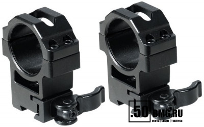 Кольца Leapers UTG 30 мм, быстросъемные на «Ласточкин хвост», высокие (RQ2D3224)