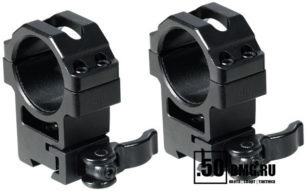 Кольца Leapers UTG 30 мм, быстросъемные на «Ласточкин хвост», высокие (RQ2D3224)