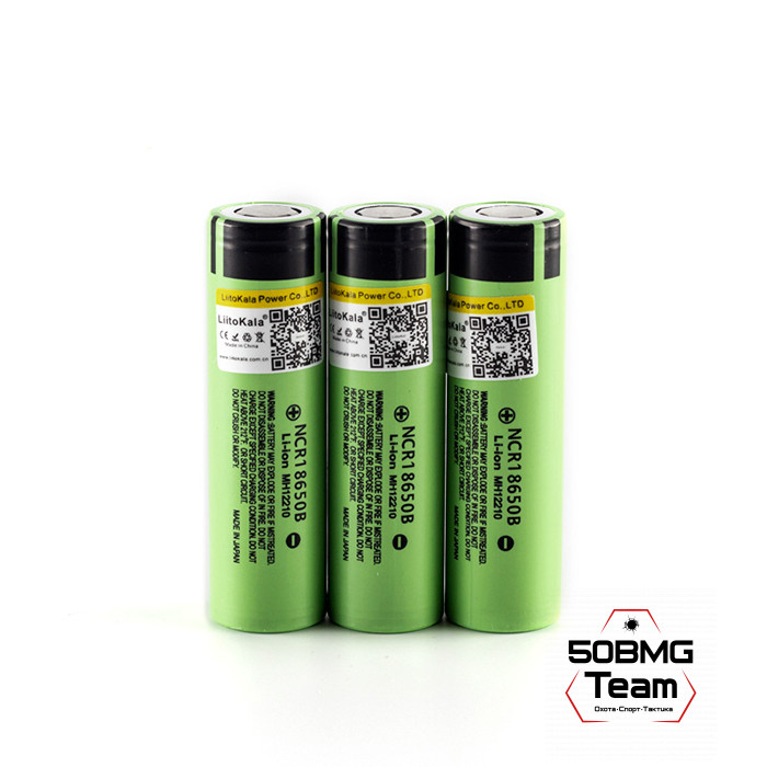 Аккумулятор 18650 Li-Ion 3400 мАч LiitoKala NCR18650B