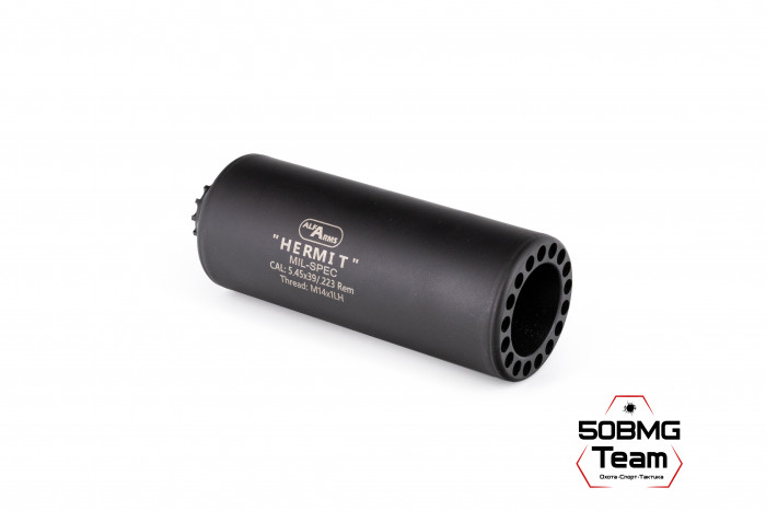 Газоразгруженный дожигатель Alfa Arms "Hermit" на АКМ/РПК/Вепрь (М14х1L)