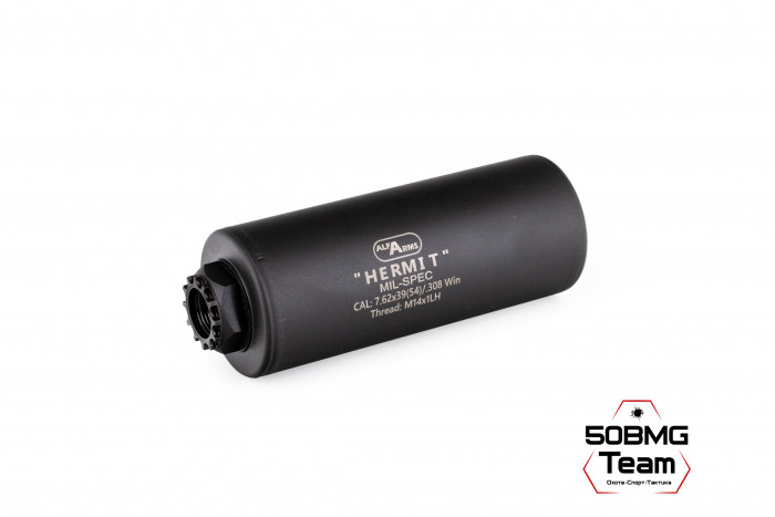 Газоразгруженный дожигатель Alfa Arms "Hermit" на АКМ/РПК/Вепрь (М14х1L)