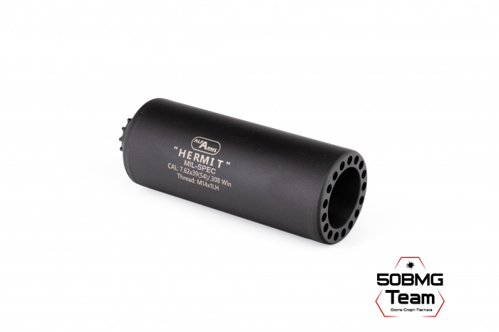 Газоразгруженный дожигатель Alfa Arms "Hermit" на АКМ/РПК/Вепрь (М14х1L)