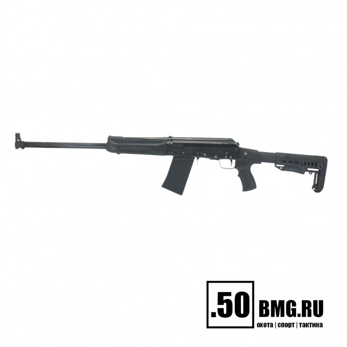 Телескопический приклад DLG Tactical на Сайга-12/20/410 с охот. прикладом компактный (DLG20007)