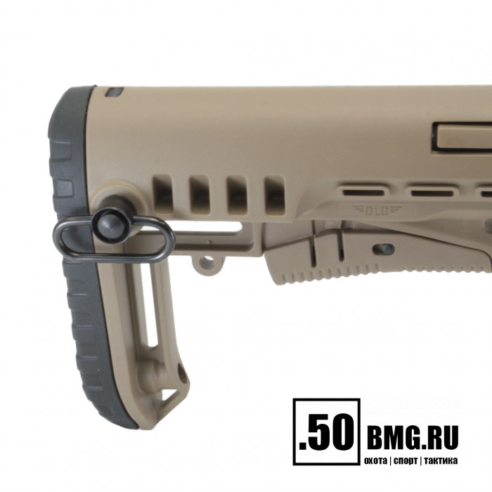 Телескопический приклад DLG Tactical на Сайга-12/20/410 с охот. прикладом компактный (DLG20007)