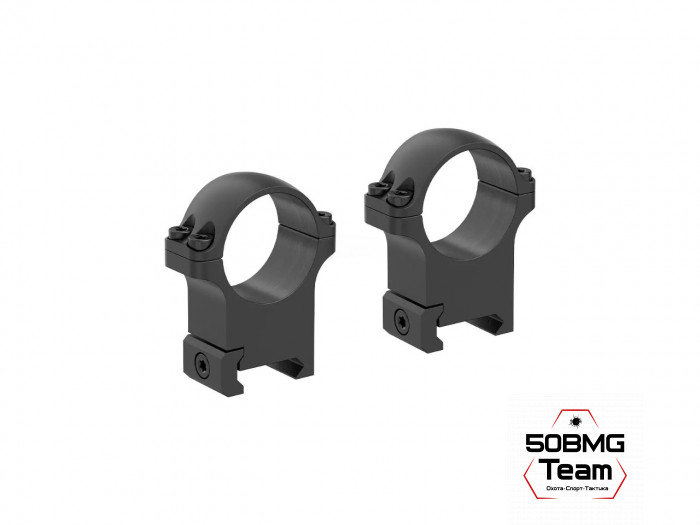 Кольца Vector Optics 30мм Средние на Picatinny/Weaver (XASR-S12)