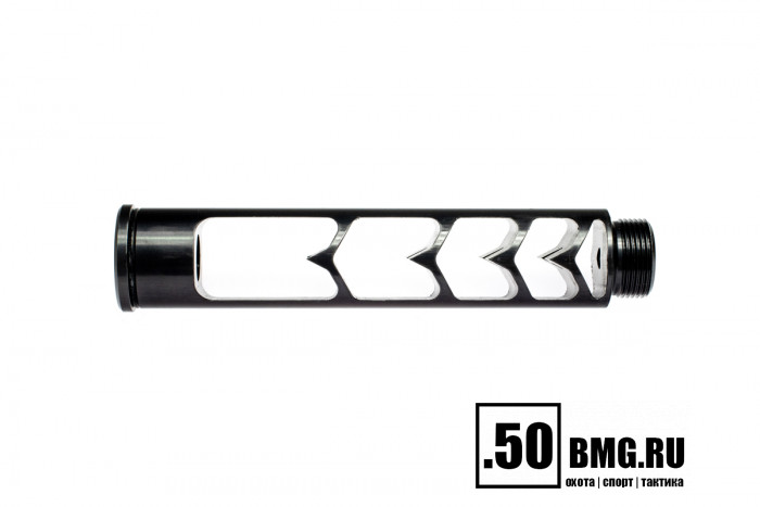 Реактивный ДТКП закрытого типа BRT Москит Карбон (160мм, резьба 1/2"-28 UNEF, cal. 6.5, ⌀ 30мм)