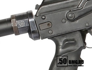 Переходник Рысь Ш-АК-2 со смещением 17 мм по высоте «Шарнир АК-2» для установки телескопических прикладов М-Серии на оружие тип САЙГА-МК,АК-100,АКС-74