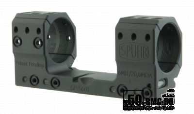Кронштейн Spuhr SP-5601 кольца 35мм на Picatinny/Weaver (6 MIL/20,6 MOA, H=30мм)