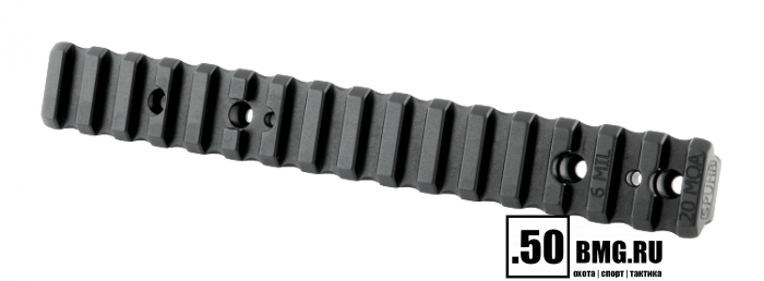 Основание Spuhr R-7621 на Tikka T3, Picatinny (6MIL/20,6 MOA)