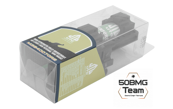 M3S40070R2 Быстросъемный кронштейн Leapers UTG кольца 30мм на Weaver/Picatinny KR=65мм ВН=22мм