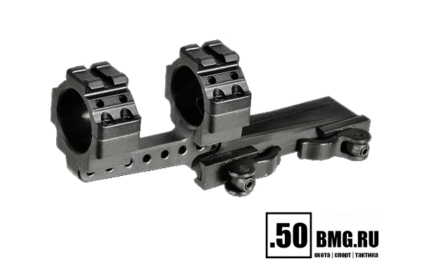 M3S40070R2 Быстросъемный кронштейн Leapers UTG кольца 30мм на Weaver/Picatinny KR=65мм ВН=22мм