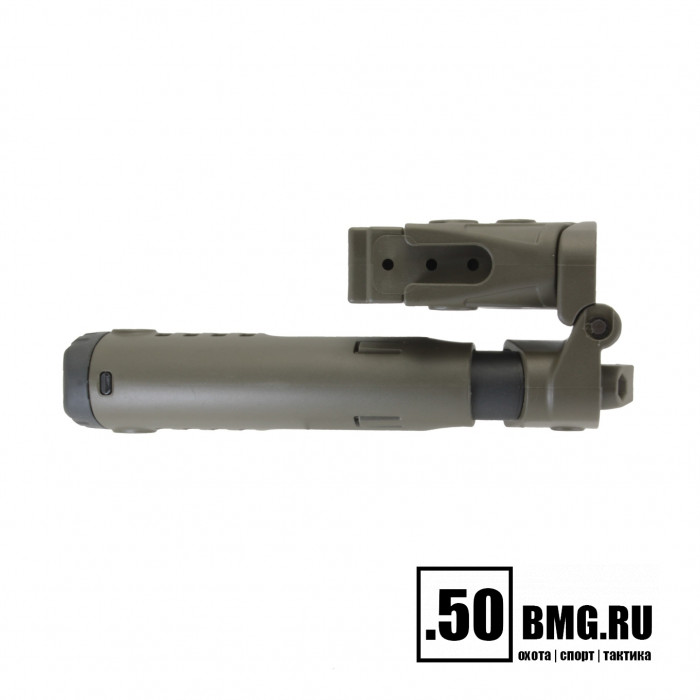 Телескопический складной приклад DLG Tactical на Сайга-12/20/410 с охот. прикладом (DLG20008)