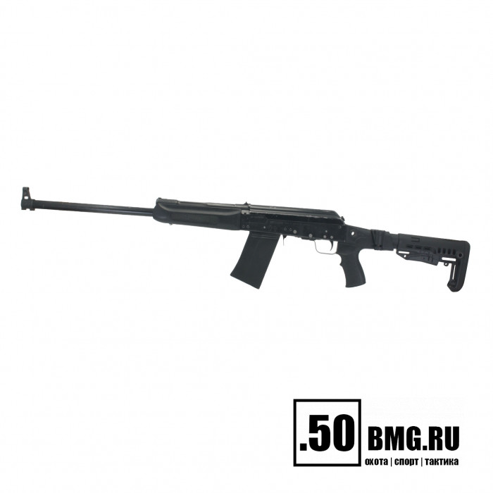 Телескопический складной приклад DLG Tactical на Сайга-12/20/410 с охот. прикладом (DLG20008)