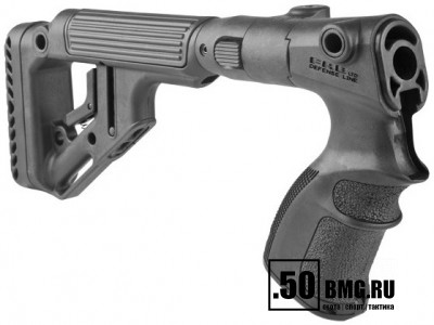 Складной приклад FAB Defense с рукояткой и щекой для Remington 870 (UAS-870)