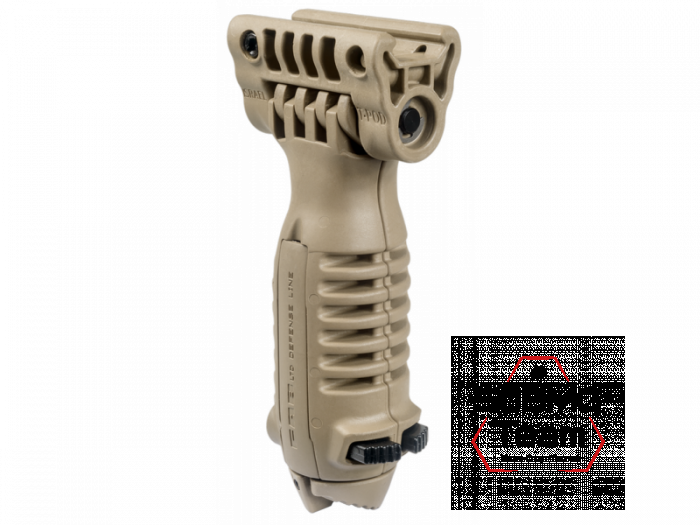 Рукоятка-сошки FAB Defense на цевьё с планкой Weaver (T-POD)