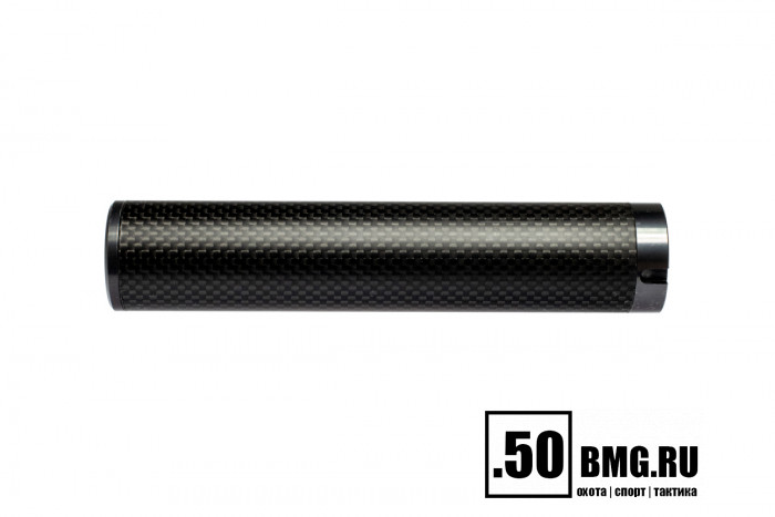 Реактивный ДТКП закрытого типа BRT Москит Карбон (160мм, резьба М15х1R,  cal. 6.5, ⌀ 30мм)