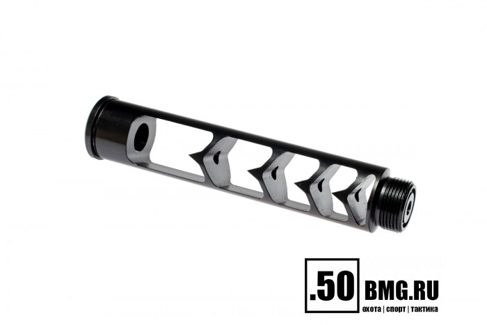 Реактивный ДТКП закрытого типа BRT Москит Карбон (160мм, резьба М15х1R, cal. 6.5, ⌀ 30мм)