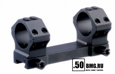 T2013-2022 Небыстросъемный кронштейн Recknagel ERA TAC 30мм с единым основанием на Weaver/Picatinny BH=22мм