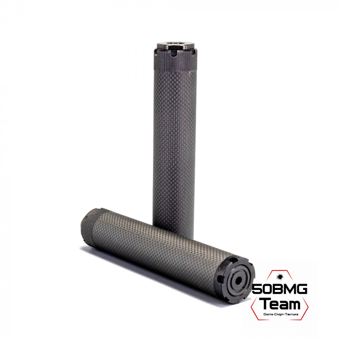 Реактивный ДТКП закрытого типа BRT Оса Карбон (200мм, резьба М15х1R,  кал.223Rem/5.45, ⌀ 40 мм)