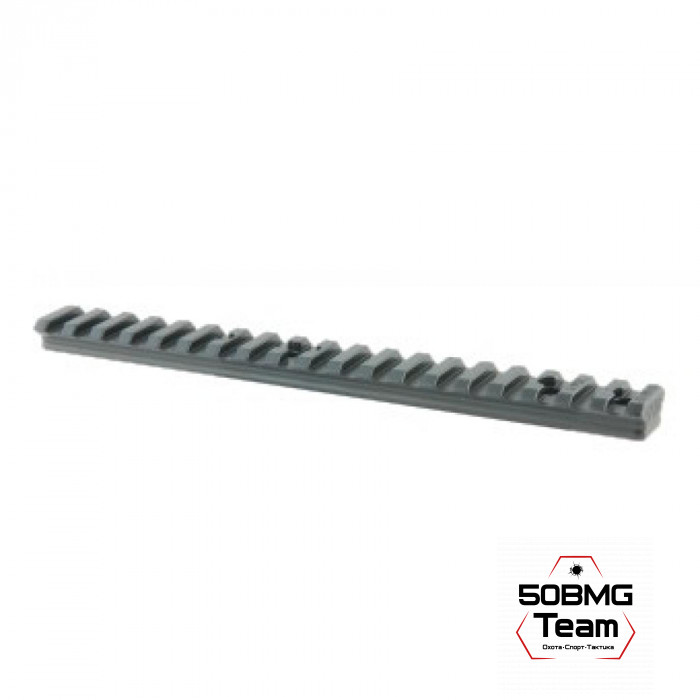 Основание Spuhr R-7622 Picatinny/Weaver на Tikka T3 (6MIL/20,6MOA) L=195мм ВН=11мм