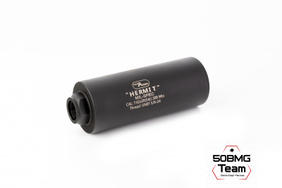 Газоразгруженный дожигатель Alfa Arms "Hermit" на AR-10/308/Remington 700/Savage (UNEF 5/8-24) кал. 7,62/308 Win