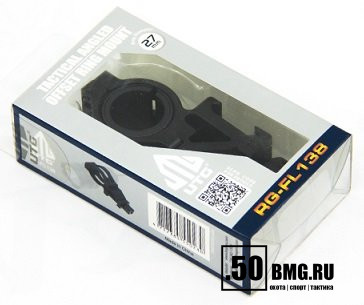 RG-FL138 Кронштейн Leapers UTG для фонаря со смещением 45° на Weaver/Picatinny