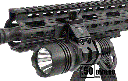 RG-FL138 Кронштейн Leapers UTG для фонаря со смещением 45° на Weaver/Picatinny