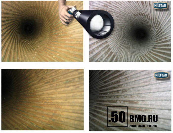 Пена для чистки стволов Milfoam Forrest, 500 мл